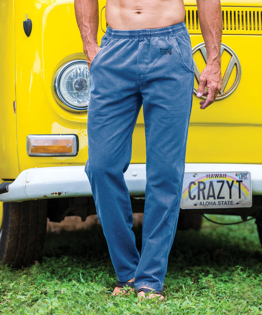 Blueberry Dyed Twill Pants