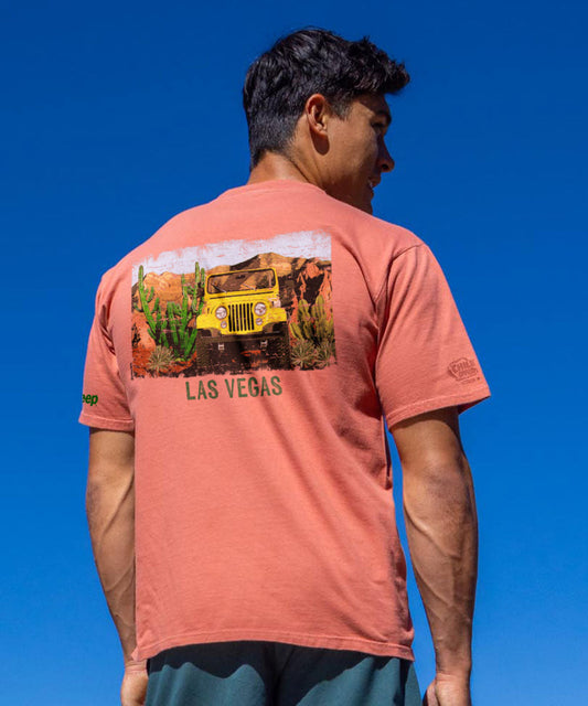 Jeep® Desert - Chile Dyed Short Sleeve Crewneck T-Shirt