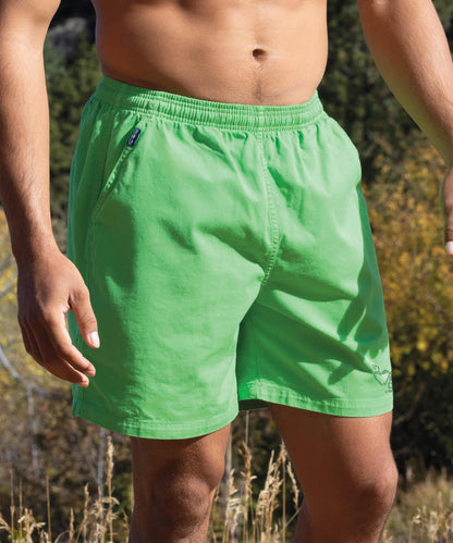 Green Apple Dyed Crazyshorts® Twill Shorts