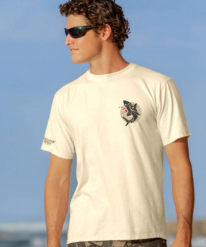Mano Island Spirit - Coconut Dyed Short Sleeve Crewneck T-Shirt