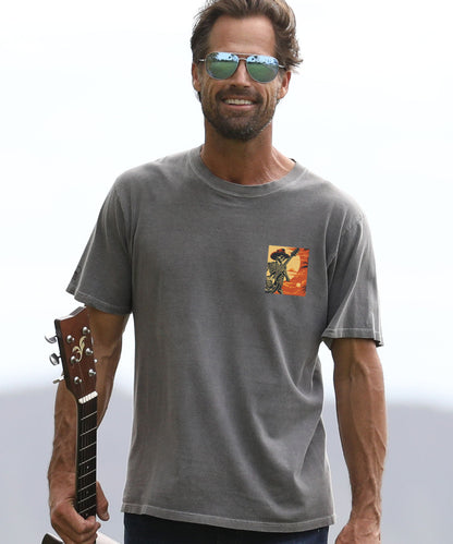Grateful Dead Concert Poster - Crater Dyed® Short Sleeve Crewneck T-Shirt