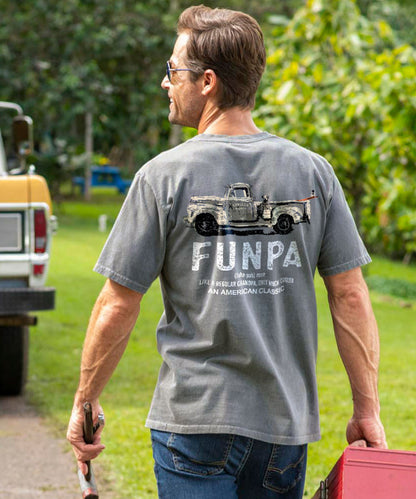 Funpa - Crater Dyed® Short Sleeve Crewneck T-Shirt